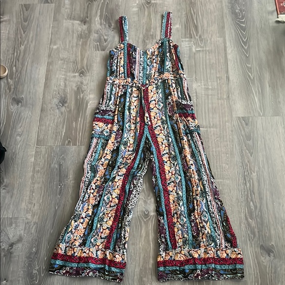 Anthropologie Pants - Anthropologie Paisley Bohemian Jumpsuit